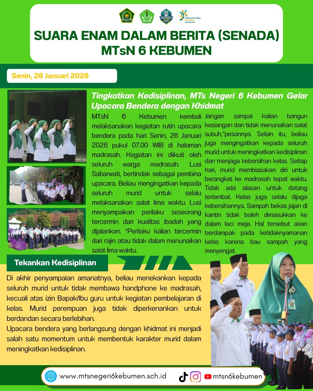 Upacara Bendera - (Ada 0 foto)